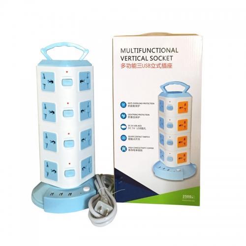 Torre Vertical Multicontacto 16 enchufes BLUEWARE A04U 4F
